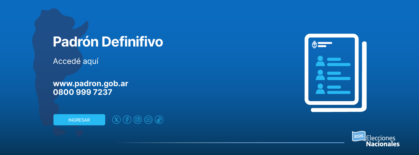 Dónde voto en las elecciones 2025